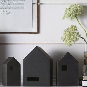 Hearth & Hand Magnolia Black Wood Nesting Houses